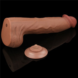 LoveToy SlidingSkin Gode Sliding Skin 27 x 6.5cm Marron